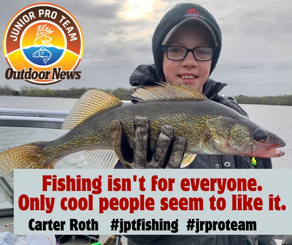 Outdoor News Junior Pro Team Member Carter Roth